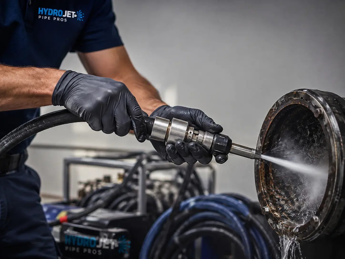 Hydro Jet Pipe Descaling in Cinebar, WA
